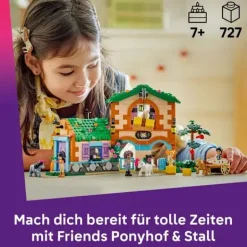 LEGO® Friends Ponyhof & Stall 42654
