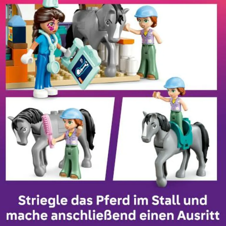 LEGO® Friends Tierarztpraxis für Pferde und Hausti