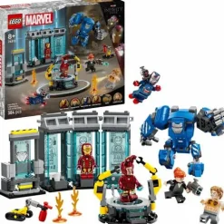 LEGO® Marvel™ Iron Mans Labor: Halle der Rüstungen