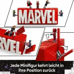 LEGO® Marvel™ MARVEL™ Logo & Minifiguren 76313