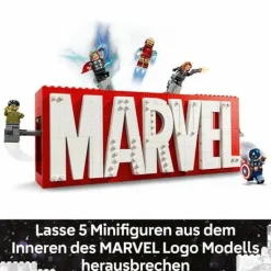 LEGO® Marvel™ MARVEL™ Logo & Minifiguren 76313