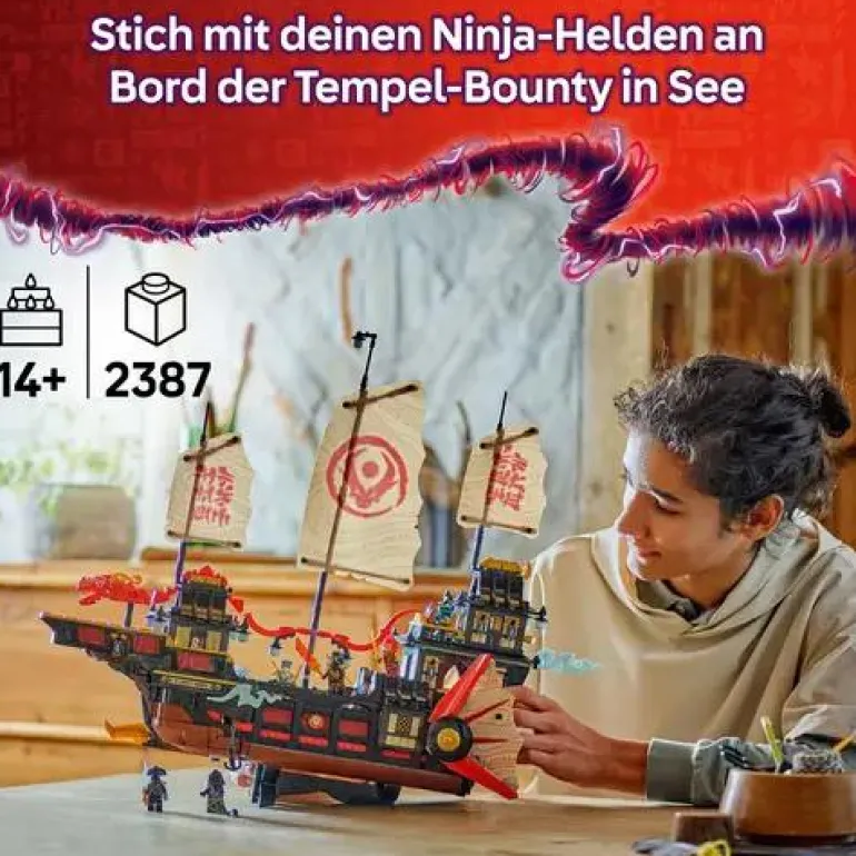 LEGO® NINJAGO® Der Tempel-Flugsegler 71848