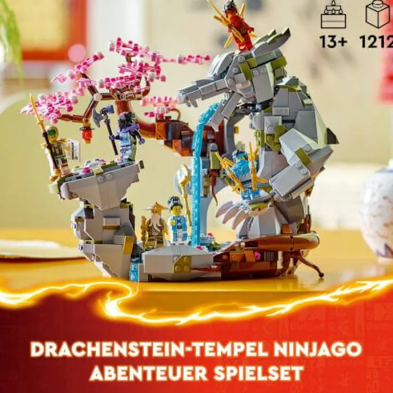 LEGO® NINJAGO® Drachenstein-Tempel 71819