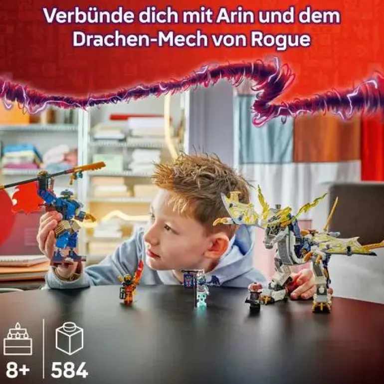 LEGO® NINJAGO® Rogues Mech-Drachenreiter 71843