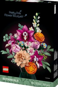 LEGO® Schöner Rosafarbener Blumenstrauß 10342
