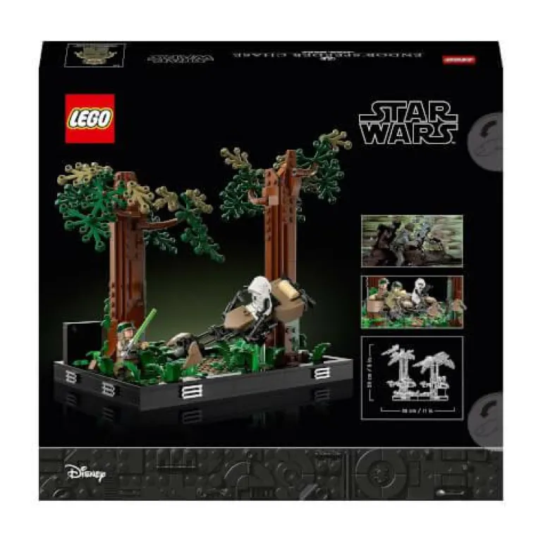 LEGO® Star Wars™ Verfolgungsjagd auf Endor™ Dioram
