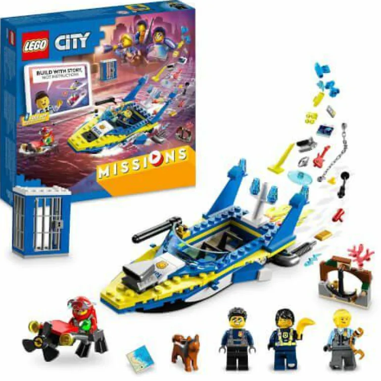 LEGO® City Detektivmissionen der Wasserpolizei 603