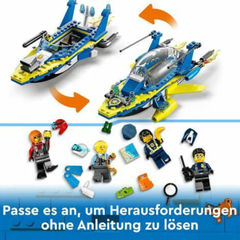 LEGO® City Detektivmissionen der Wasserpolizei 603