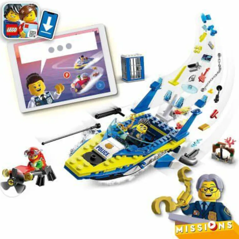 LEGO® City Detektivmissionen der Wasserpolizei 603