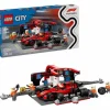 LEGO® City F1® Boxenstopp mit Boxencrew und Ferrar