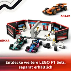 LEGO® City F1® Boxenstopp mit Boxencrew und Ferrar