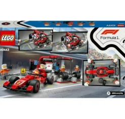 LEGO® City F1® Boxenstopp mit Boxencrew und Ferrar