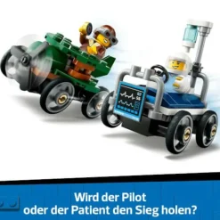 LEGO® City Flugzeug vs. Krankenhausbett 60459