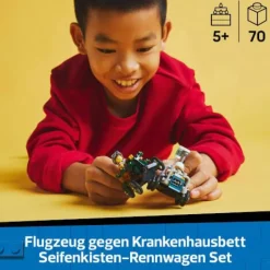 LEGO® City Flugzeug vs. Krankenhausbett 60459
