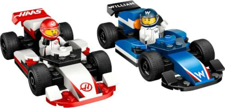 LEGO® City F1® Williams Racing und Haas F1® Rennau