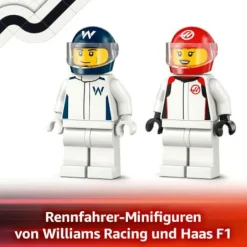 LEGO® City F1® Williams Racing und Haas F1® Rennau
