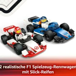 LEGO® City F1® Williams Racing und Haas F1® Rennau