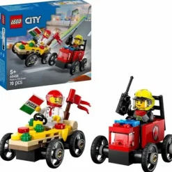 LEGO® City Pizzalieferwagen vs. Löschauto 60458
