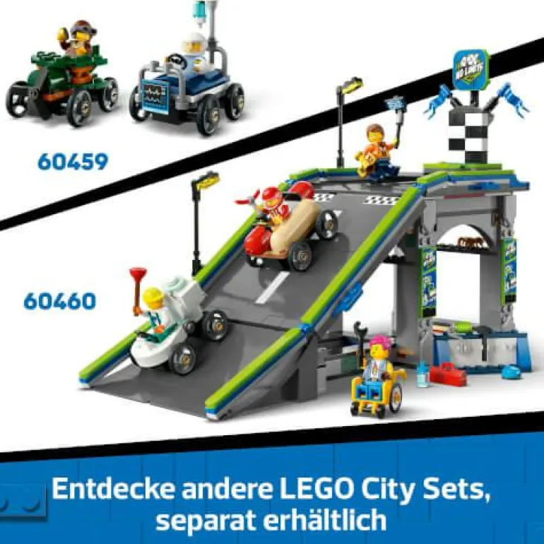 LEGO® City Pizzalieferwagen vs. Löschauto 60458