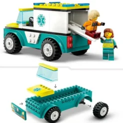 LEGO® City Rettungswagen und Snowboarder 60403
