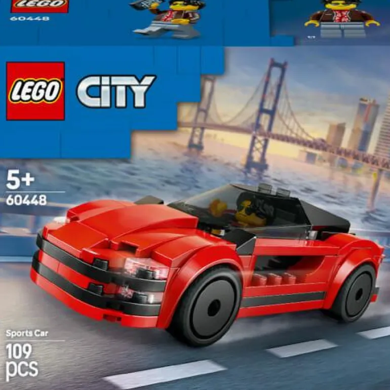 LEGO® City Roter Sportwagen 60448