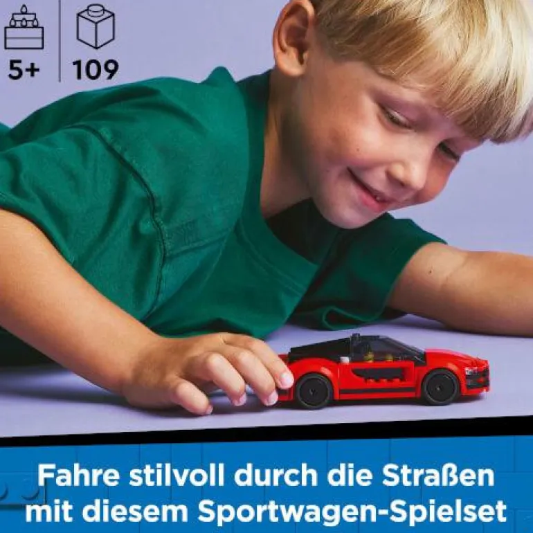 LEGO® City Roter Sportwagen 60448