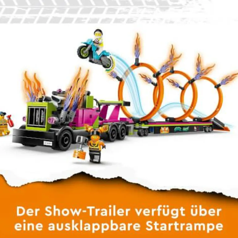 LEGO® City Stuntrruck & Feuerreifen-Challenge 6035