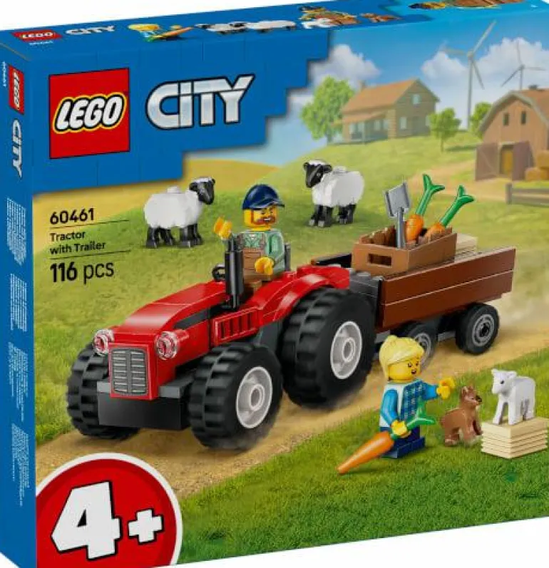 LEGO® City Traktor mit Anhänger 60461