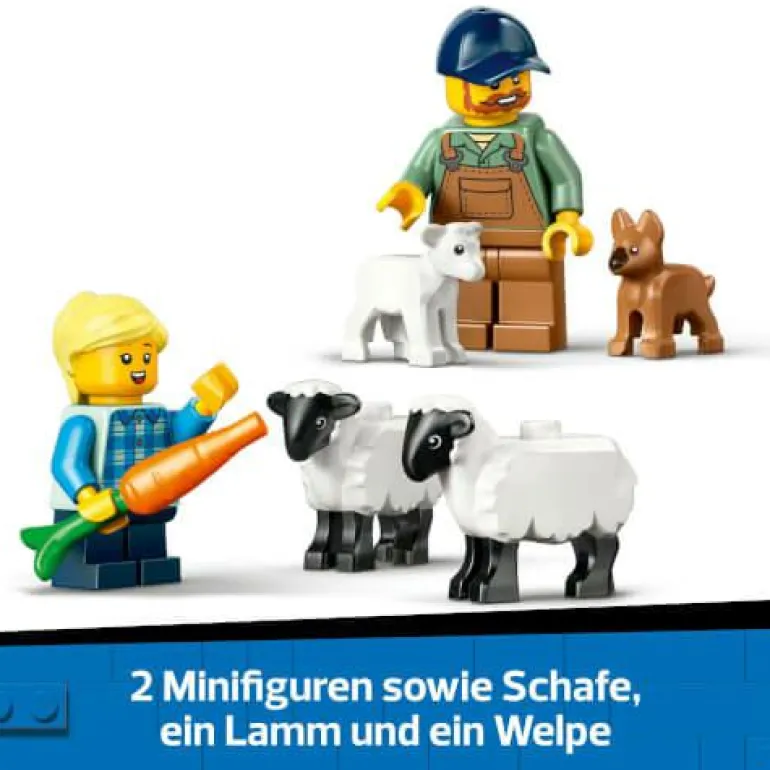 LEGO® City Traktor mit Anhänger 60461