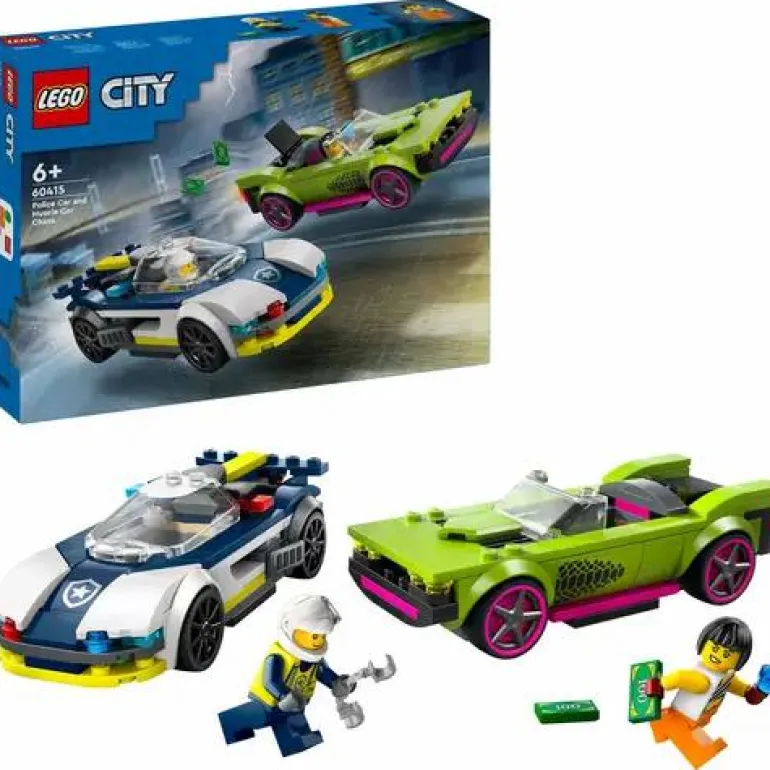 LEGO® City Verfolgungsjagd mit Polizeiauto und Mus