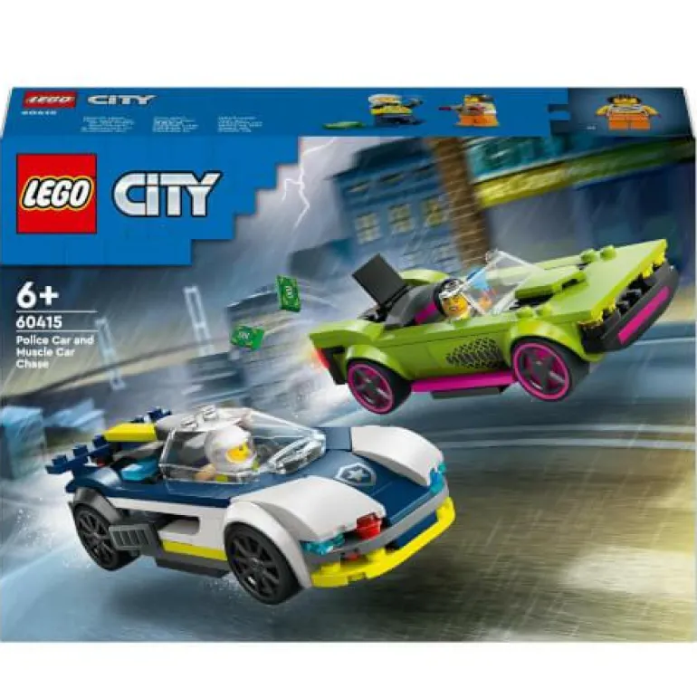 LEGO® City Verfolgungsjagd mit Polizeiauto und Mus
