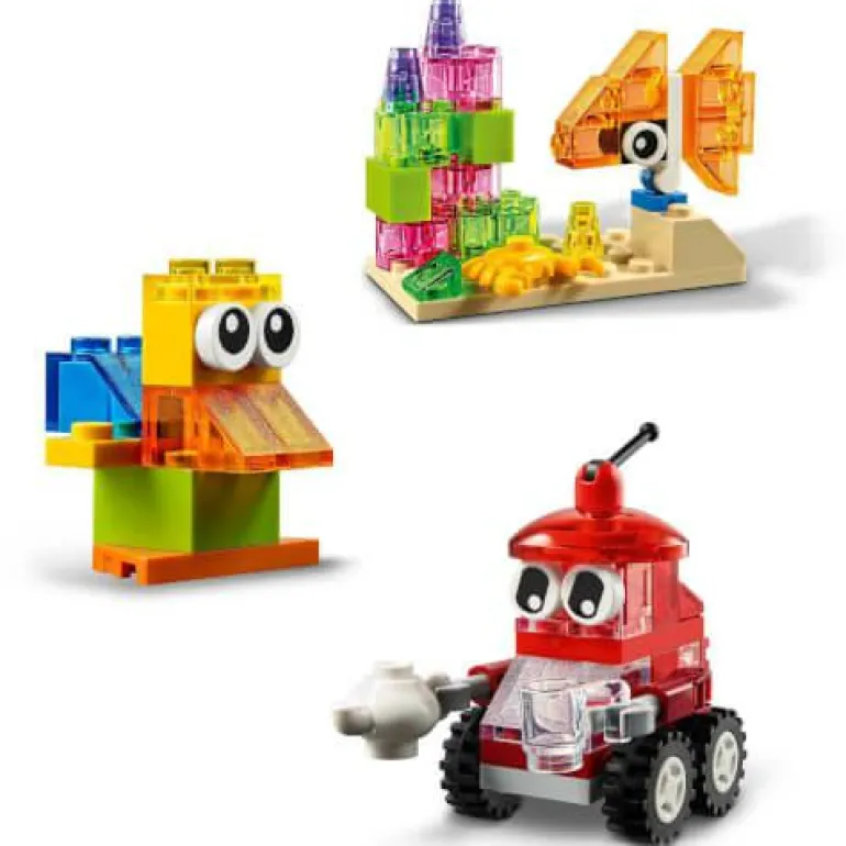 LEGO® Classic Kreativ-Bauset mit durchsichtigen St