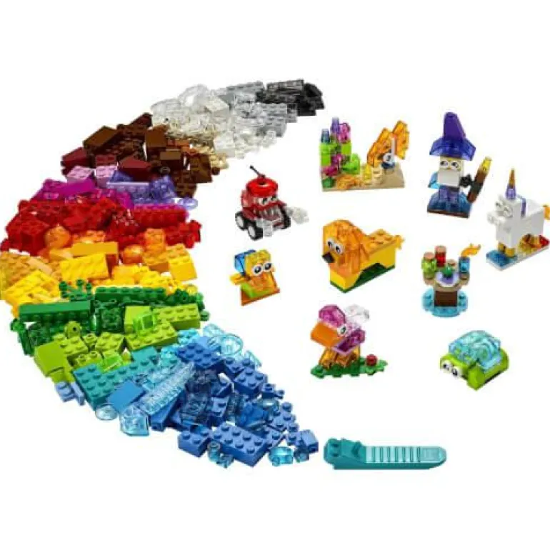 LEGO® Classic Kreativ-Bauset mit durchsichtigen St