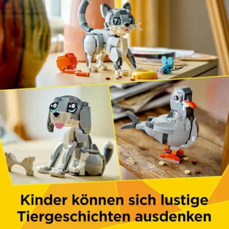 LEGO® Creator Graue Katze 31163