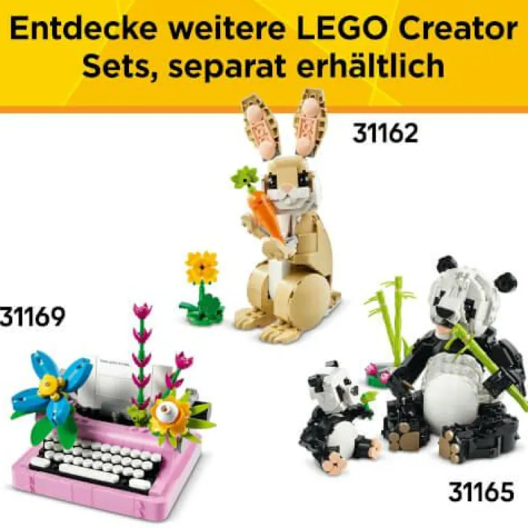 LEGO® Creator Graue Katze 31163