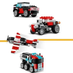 LEGO® Creator Tieflader mit Hubschrauber 31146