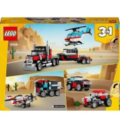 LEGO® Creator Tieflader mit Hubschrauber 31146