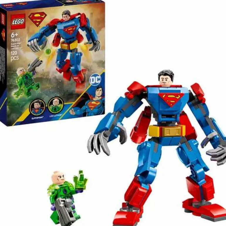 LEGO® DC™ Superman™ Mech vs. Lex Luthor™ 76302