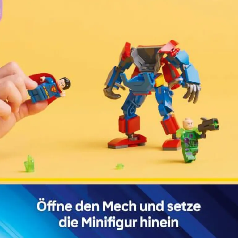 LEGO® DC™ Superman™ Mech vs. Lex Luthor™ 76302