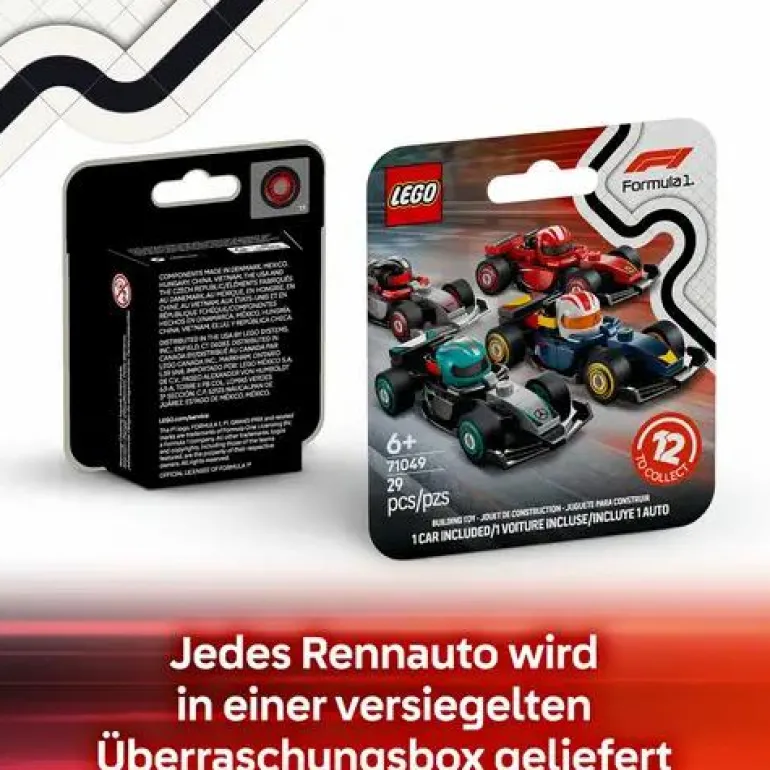 Lego® F1 Rennwagen Zum Sammeln 71049