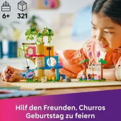 LEGO® Friends Katzengeburtstagsparty & Baumhaus 42