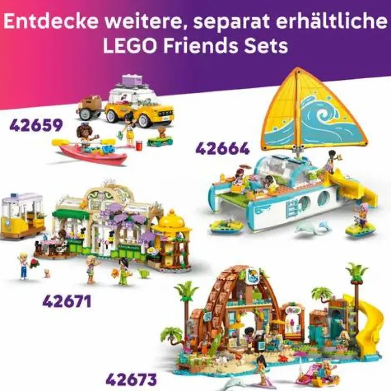 LEGO® Friends Poolparty Mit Einhorn Und Flamingo 4