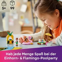 LEGO® Friends Poolparty Mit Einhorn Und Flamingo 4