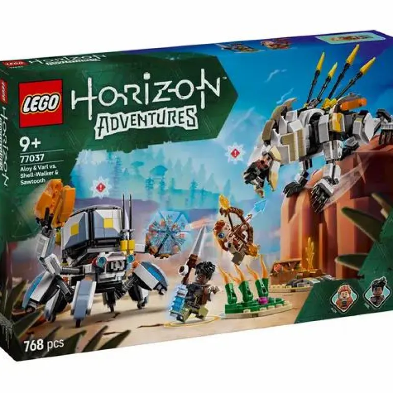 LEGO® Horizon Aloy und Varl vs. Panzerwanderer und