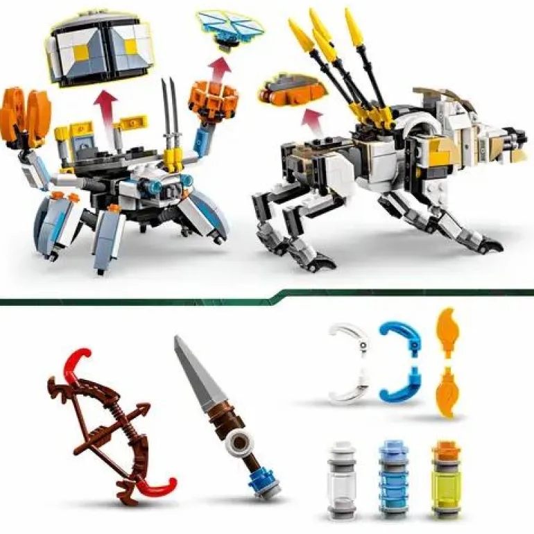 LEGO® Horizon Aloy und Varl vs. Panzerwanderer und