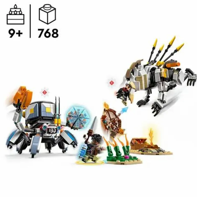 LEGO® Horizon Aloy und Varl vs. Panzerwanderer und