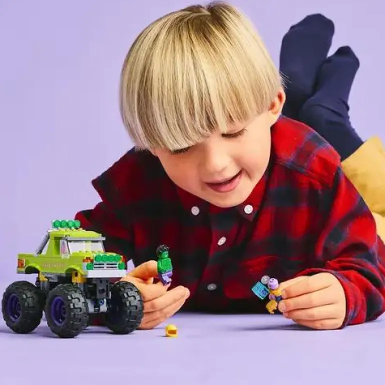 LEGO® Marvel™ Hulk-Truck vs. Thanos 76312