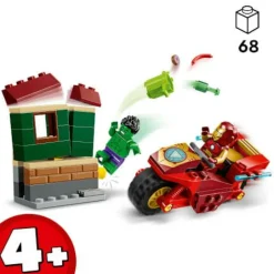LEGO® Marvel™ Iron Man mit Bike und der Hulk 76287