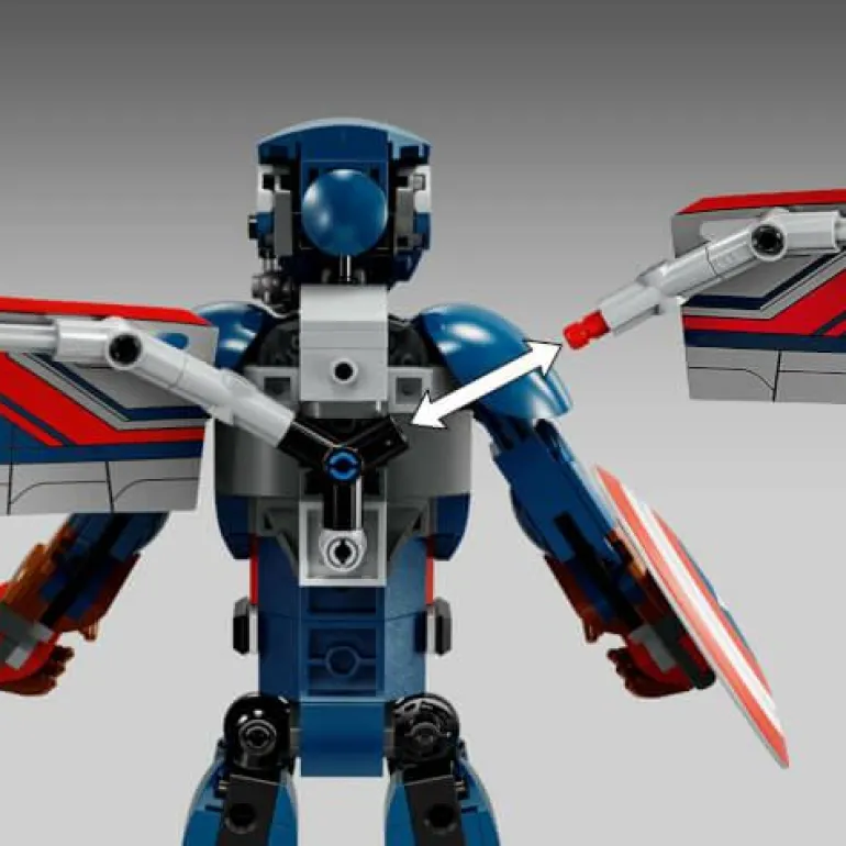 LEGO® Marvel™ New Captain America Baufigur 76296