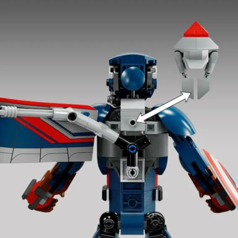 LEGO® Marvel™ New Captain America Baufigur 76296